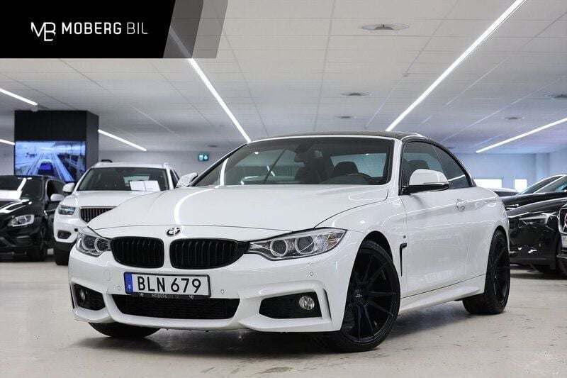 Vit Begagnad 2014 BMW 420 M Sport Cab | 289 900 kr (Marknadspris) - Bild 1/3