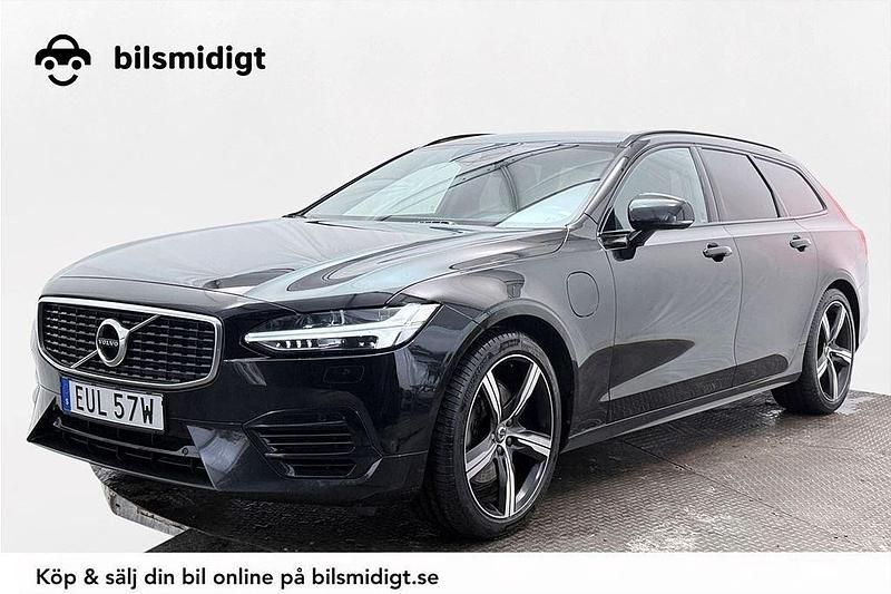 Svart Begagnad 2020 Volvo V90 R-Design Kombi | 338 900 kr (Bra pris) - Bild 1/3