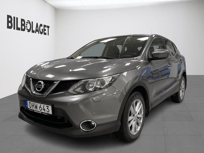 Grå Begagnad 2016 Nissan Qashqai SUV | 99 800 kr (Marknadspris) - Bild 1/4