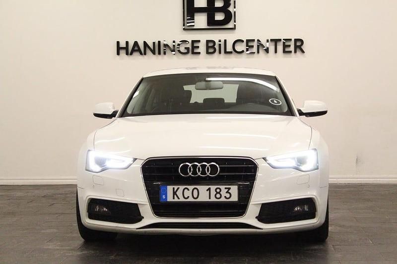 Begagnad Audi A5 Sportback S-Line 177 HK (130 kW) 2016 Vit Halvkombi