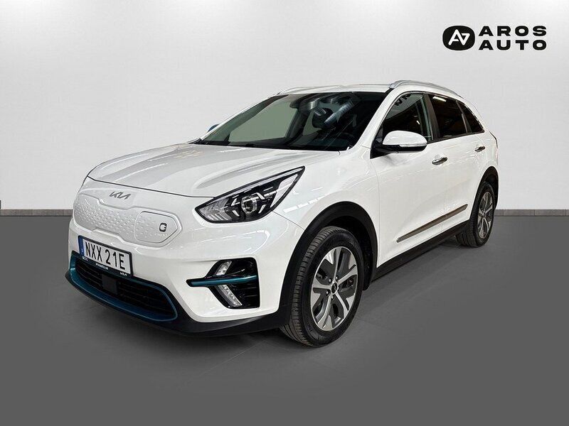 Vit (snow white pearl) Begagnad 2022 Kia e-Niro Advance SUV | 269 000 kr (Marknadspris) - Bild 1/4