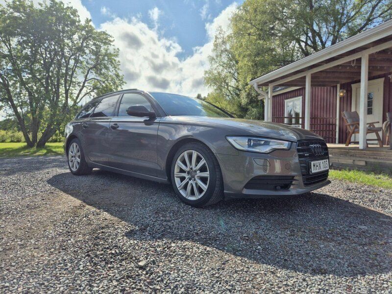 Grå Begagnad 2012 Audi A6 Ambition Kombi | 120 000 kr - Bild 1/3