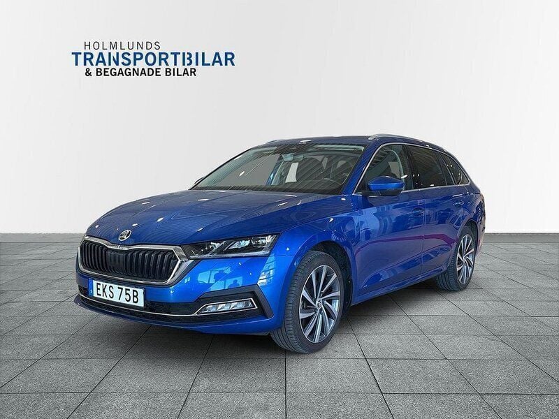 Blå Begagnad 2020 Skoda Octavia Style Kombi | 299 900 kr (Marknadspris) - Bild 1/4