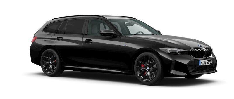 Svart Ny 2025 BMW 330e Comfort Edition Kombi | 753 800 kr (Dyr) - Bild 1/4