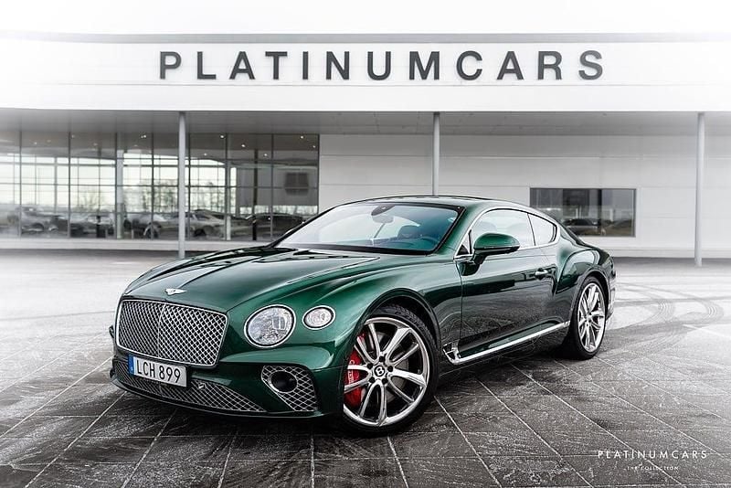 Grön Begagnad 2018 Bentley Continental GT Mulliner | 1 795 000 kr - Bild 1/4