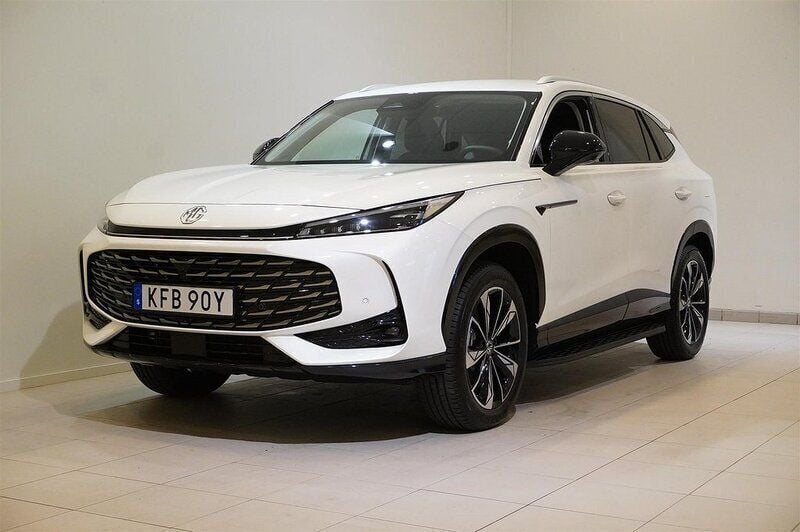 Vit Begagnad 2024 MG HS Luxury SUV | 409 900 kr (Marknadspris) - Bild 1/4