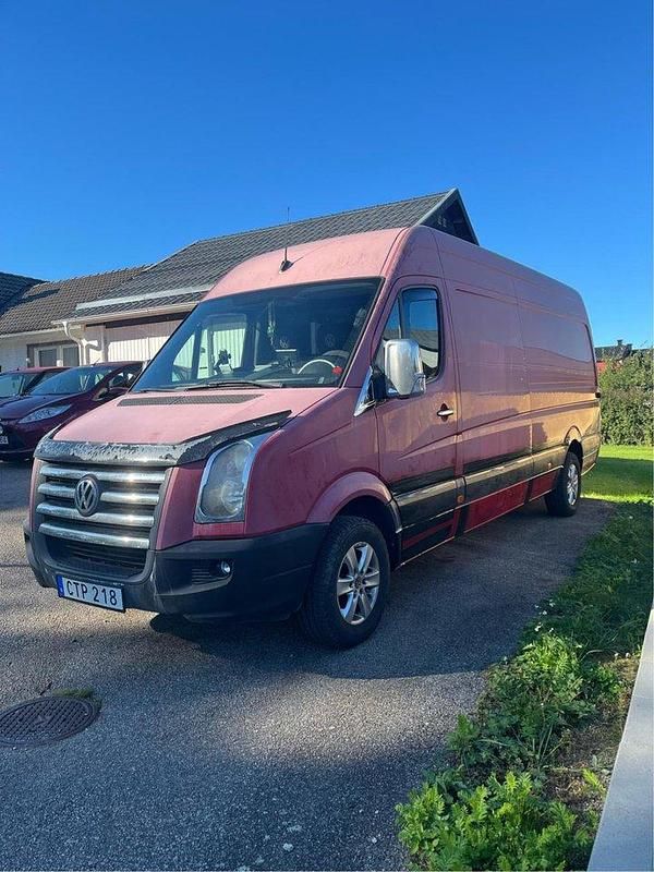Röd Begagnad 2007 VW Crafter Van | 50 000 kr (Superpris) - Bild 1/4