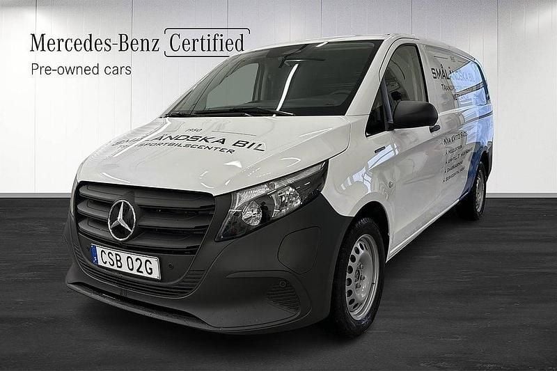 Begagnad Mercedes e-Vito 85 kW (116 HK) 2025 Vit Minibuss