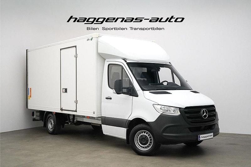 Vit Begagnad 2023 Mercedes Sprinter Van | 459 000 kr (Marknadspris) - Bild 1/4