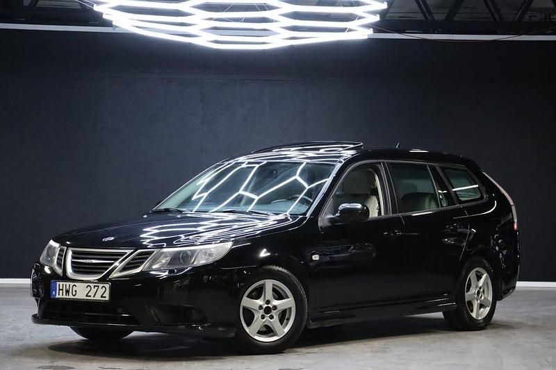 Svart Begagnad 2009 Saab 9-3 Kombi | 69 900 kr (Dyr) - Bild 1/4