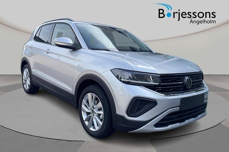 Silver Ny 2025 VW T-Cross Edition SUV | 296 900 kr (Marknadspris) - Bild 1/4