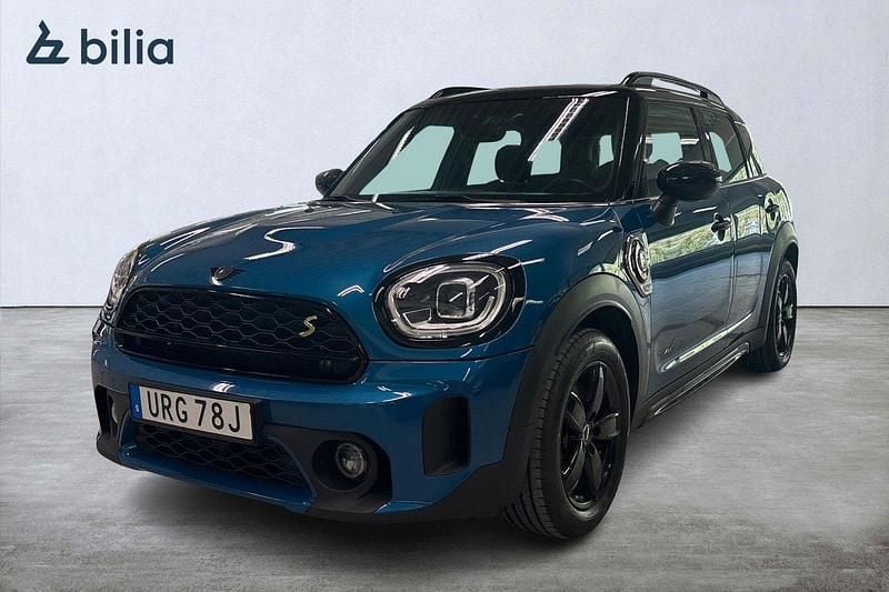 Blå (island blue metallic) Begagnad 2022 Mini Countryman SUV | 289 900 kr (Superpris) - Bild 1/3