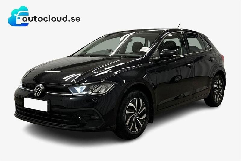 Svart Begagnad 2023 VW Polo Business Halvkombi | 219 800 kr (Dyr) - Bild 1/4