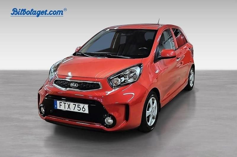 Röd Begagnad 2016 Kia Picanto Halvkombi | 73 000 kr (Marknadspris) - Bild 1/4