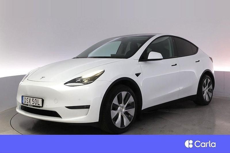Svart Begagnad 2022 Tesla Model Y Performance SUV | 387 900 kr - Bild 1/2