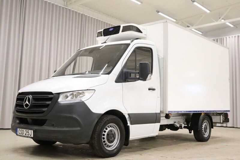 Vit Begagnad 2021 Mercedes Sprinter Van | 279 900 kr - Bild 1/4