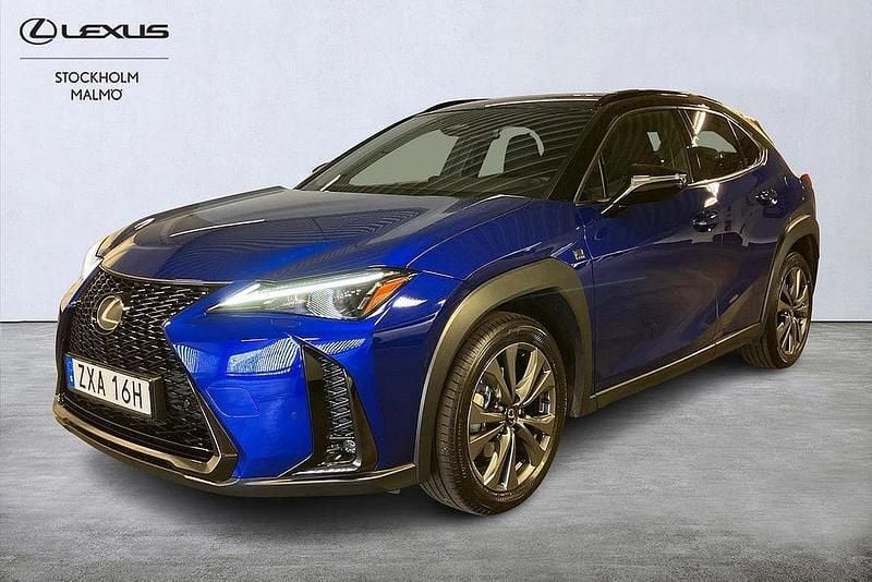 Blå Begagnad 2024 Lexus UX 300h E-FOUR SUV | 399 000 kr - Bild 1/4