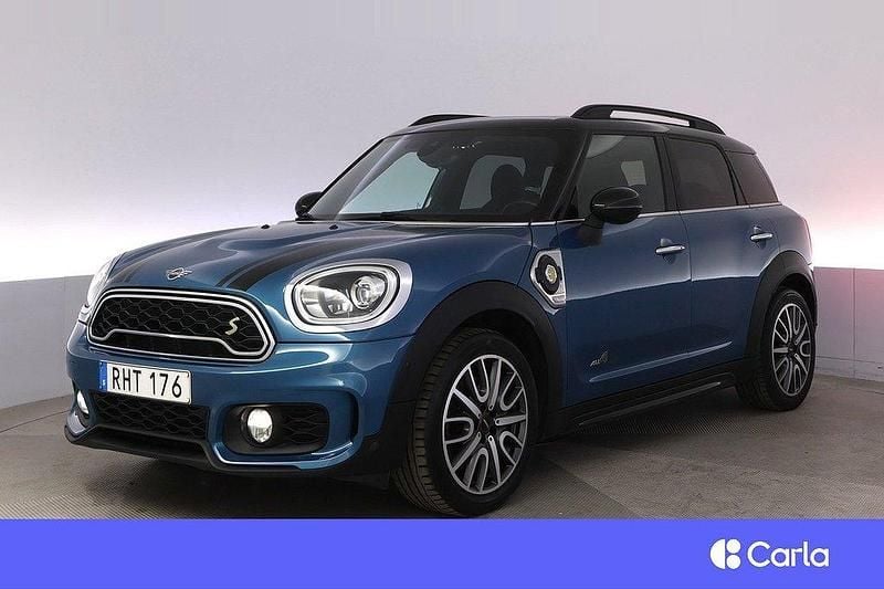 Blå Begagnad 2018 Mini John Cooper Works Countryman SUV | 261 900 kr - Bild 1/4