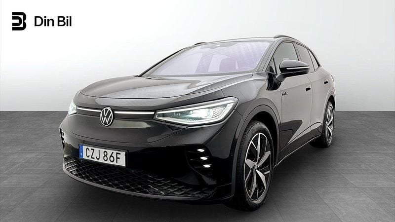 Svart Begagnad 2023 VW ID.4 GTX SUV | 419 900 kr (Lite dyr) - Bild 1/4