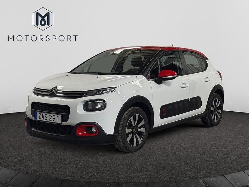 Begagnad Citroën C3 82 HK (60 kW) 2017 Vit Halvkombi