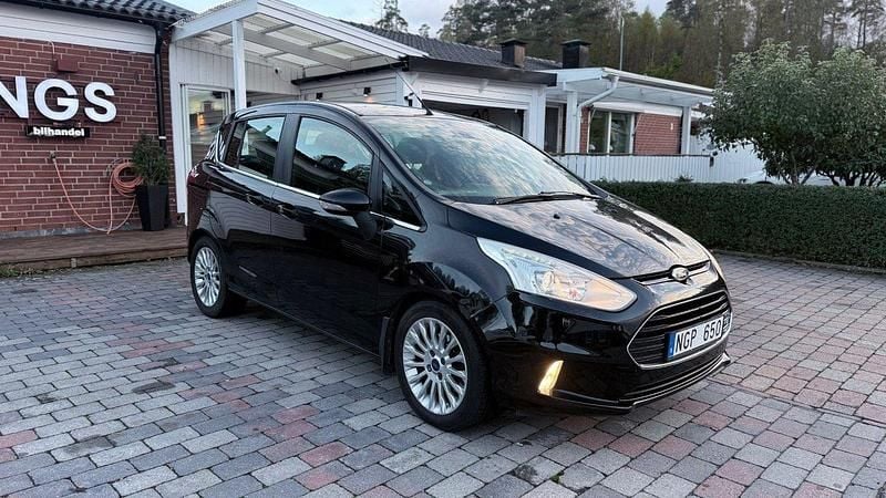 Svart Begagnad 2013 Ford B-MAX Minibuss | 59 500 kr (Superpris) - Bild 1/4