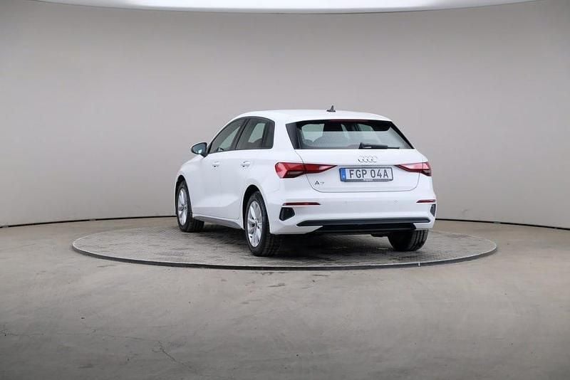 Begagnad Audi A3 150 HK (110 kW) 2022 Ibisvit (solid) Sedan