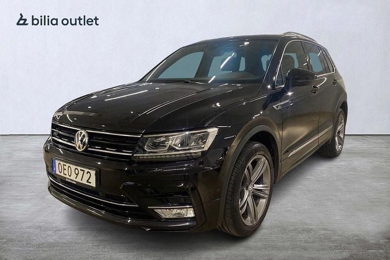 Svart Begagnad 2016 VW Tiguan R-line SUV | 229 000 kr (Lite dyr) - Bild 1/4