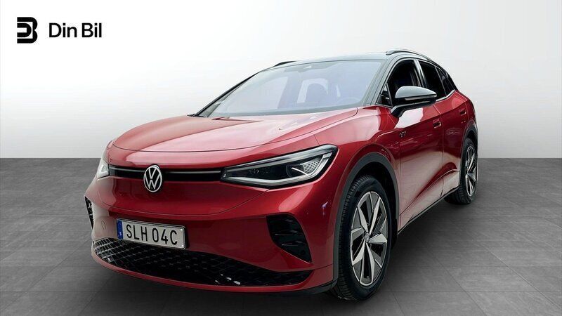 Mörkröd Begagnad 2023 VW ID.4 GTX SUV | 549 500 kr - Bild 1/4