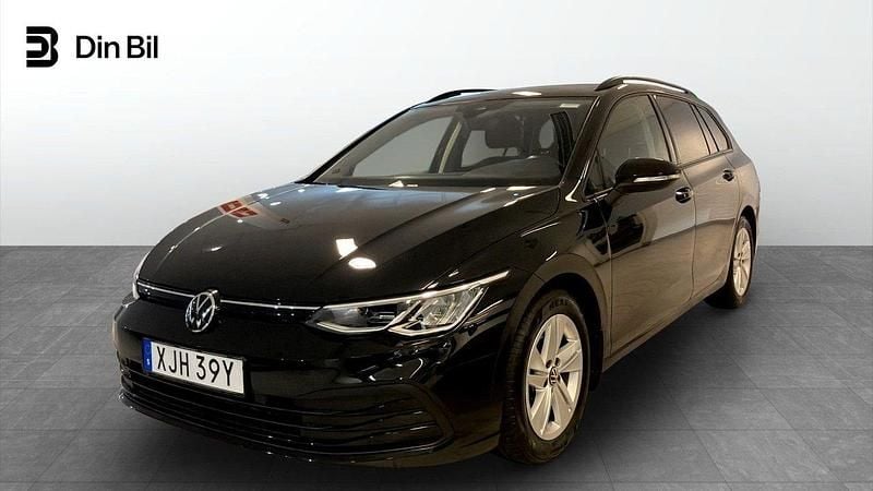 Svart Begagnad 2021 VW Golf VIII Life Kombi | 269 900 kr (Lite dyr) - Bild 1/4