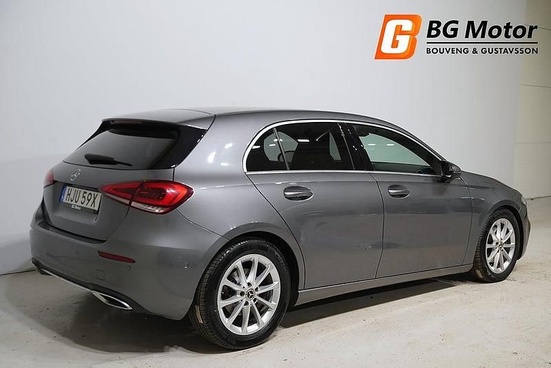 Begagnad Mercedes A200 150 HK (110 kW) 2019 Mörkgrå Halvkombi