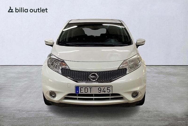 Begagnad Nissan Note 80 HK (58 kW) 2013 Vit Halvkombi