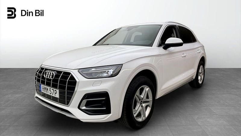 Vit Begagnad 2022 Audi Q5 Advanced SUV | 389 000 kr (Bra pris) - Bild 1/4