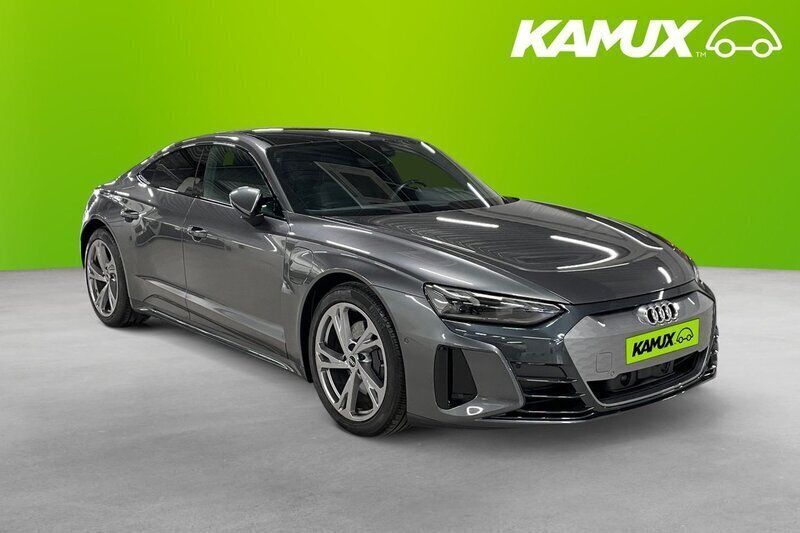 Silver/grå Begagnad 2022 Audi e-tron GT quattro Comfort Sedan | 599 700 kr - Bild 1/4