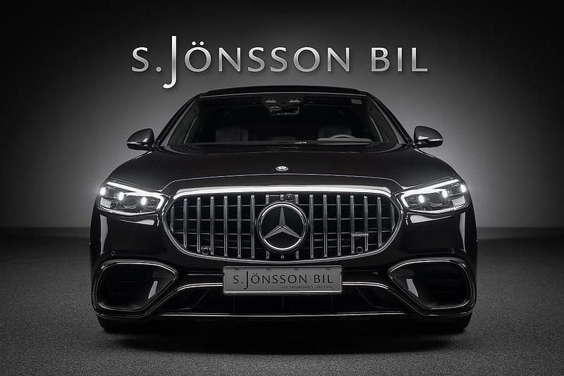 Begagnad Mercedes S63L AMG Business 802 HK (589 kW) 2024 Onyx black metallic Sedan