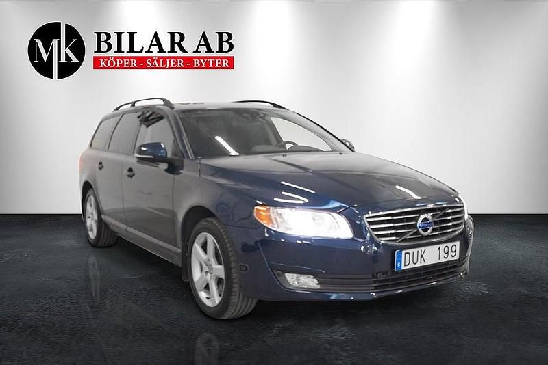 Begagnad Volvo V70 180 HK (132 kW) 2014 Mörkblå (blå) Kombi