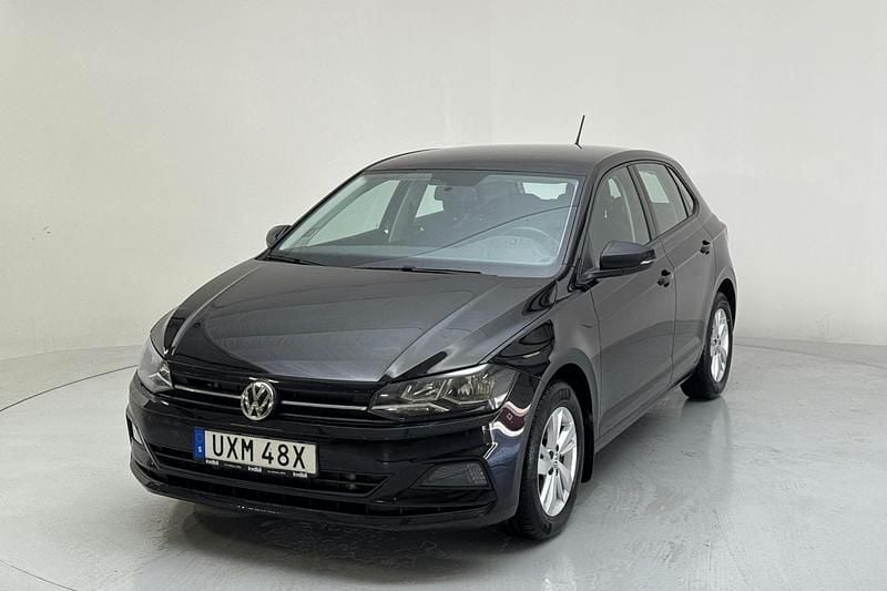 Svart Begagnad 2019 VW Polo | 129 800 kr (Marknadspris) - Bild 1/4