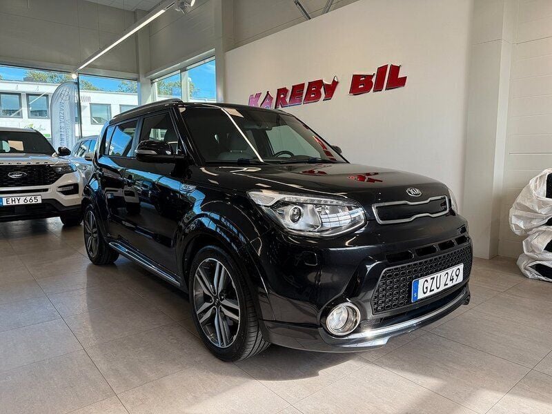 Svart Begagnad 2015 Kia Soul SUV | 128 900 kr (Marknadspris) - Bild 1/4