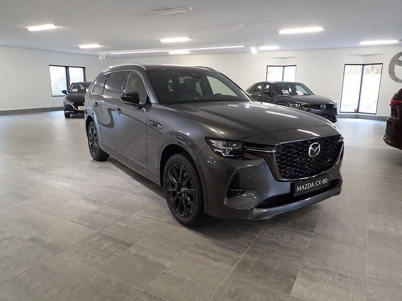 Ny Mazda CX-80 Homura-Line 327 HK (240 kW) 2025 Machine gray mica met. SUV