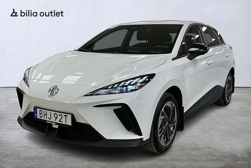 Begagnad MG MG4 EV 125 kW (170 HK) 2023 Vit Halvkombi
