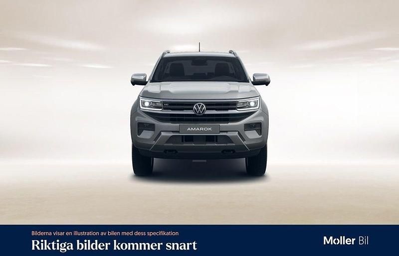 Grå (dark grey metallic) Begagnad 2023 VW Amarok Pickup | 589 000 kr (Marknadspris) - Bild 1/4