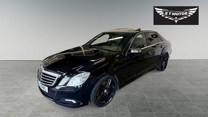 Begagnad Mercedes E300 Avantgarde 231 HK (169 kW) 2011 Svart Sedan