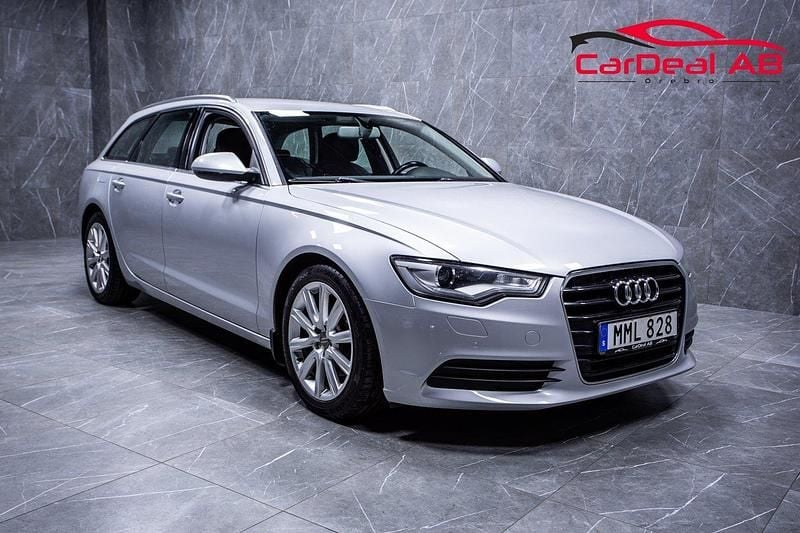 Silver Begagnad 2014 Audi A6 Proline Kombi | 108 800 kr (Marknadspris) - Bild 1/4