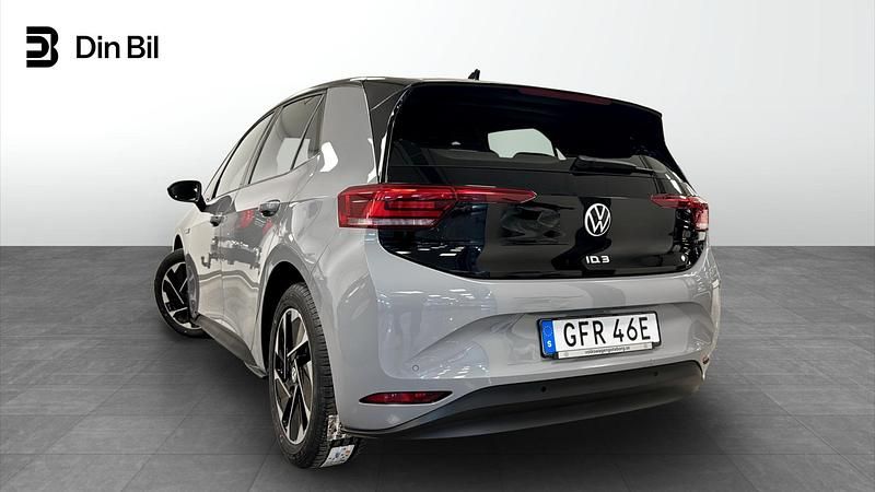 Begagnad VW ID.3 Comfortline 150 kW (204 HK) 2022 Grå Halvkombi