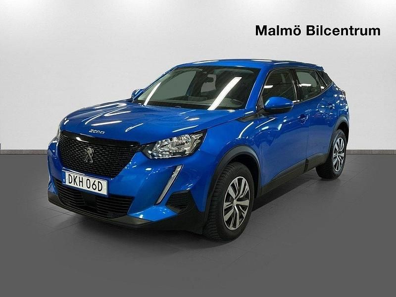 Blå Begagnad 2021 Peugeot 2008 Active SUV | 164 900 kr (Marknadspris) - Bild 1/4