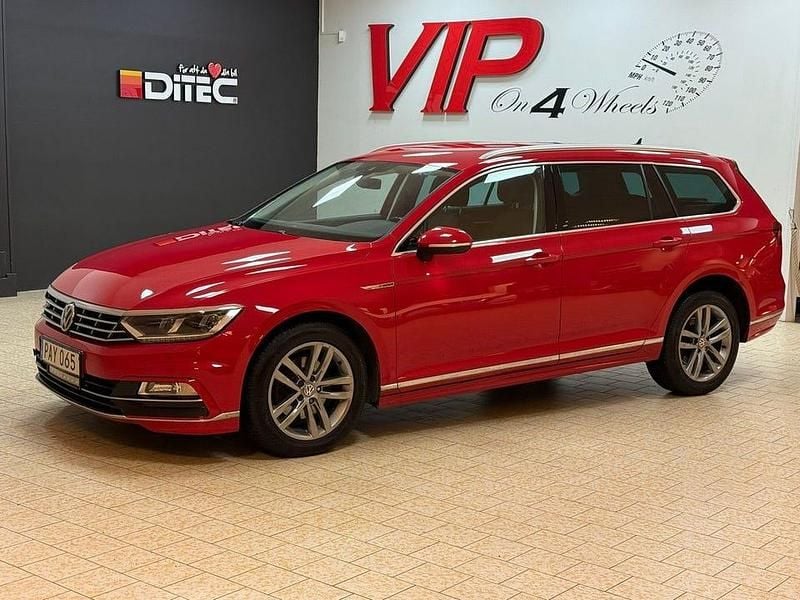 Begagnad VW Passat GT 190 HK (139 kW) 2018 Röd Kombi