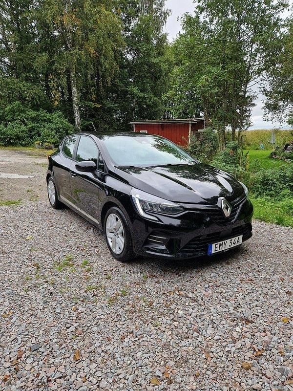Svart Begagnad 2021 Renault Clio V SE Halvkombi | 90 000 kr (Bra pris) - Bild 1/4