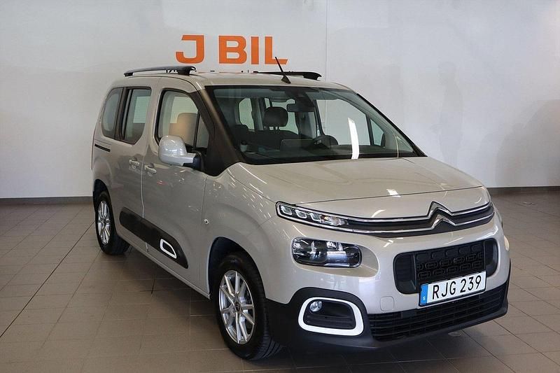 Brun Begagnad 2018 Citroën Berlingo Minibuss | 189 900 kr (Lite dyr) - Bild 1/4