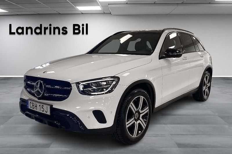Vit Begagnad 2022 Mercedes GLC220 SUV | 429 000 kr (Bra pris) - Bild 1/4
