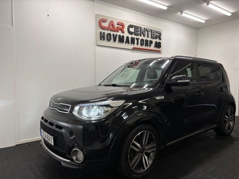 Svart Begagnad 2014 Kia Soul SUV | 79 900 kr (Marknadspris) - Bild 1/4