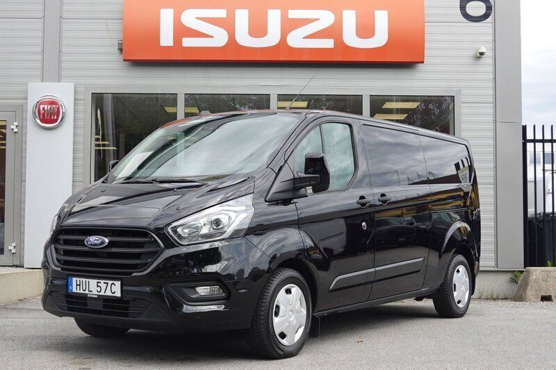Svart Begagnad 2024 Ford Transit Custom Van | 374 875 kr (Marknadspris) - Bild 1/4